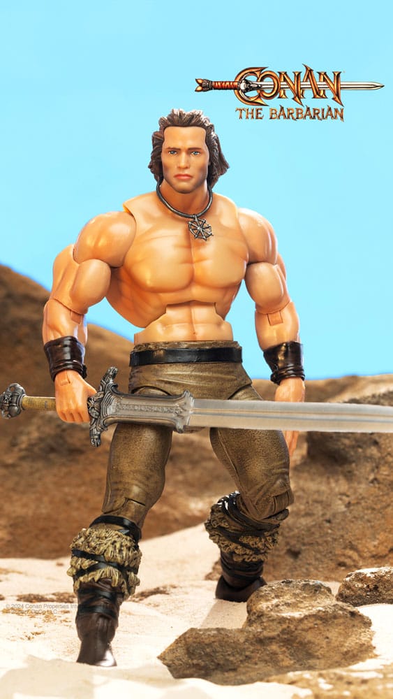 Conan the Barbarian 1982 Conan Iconic Pose 18 cm Deluxe Action Figure