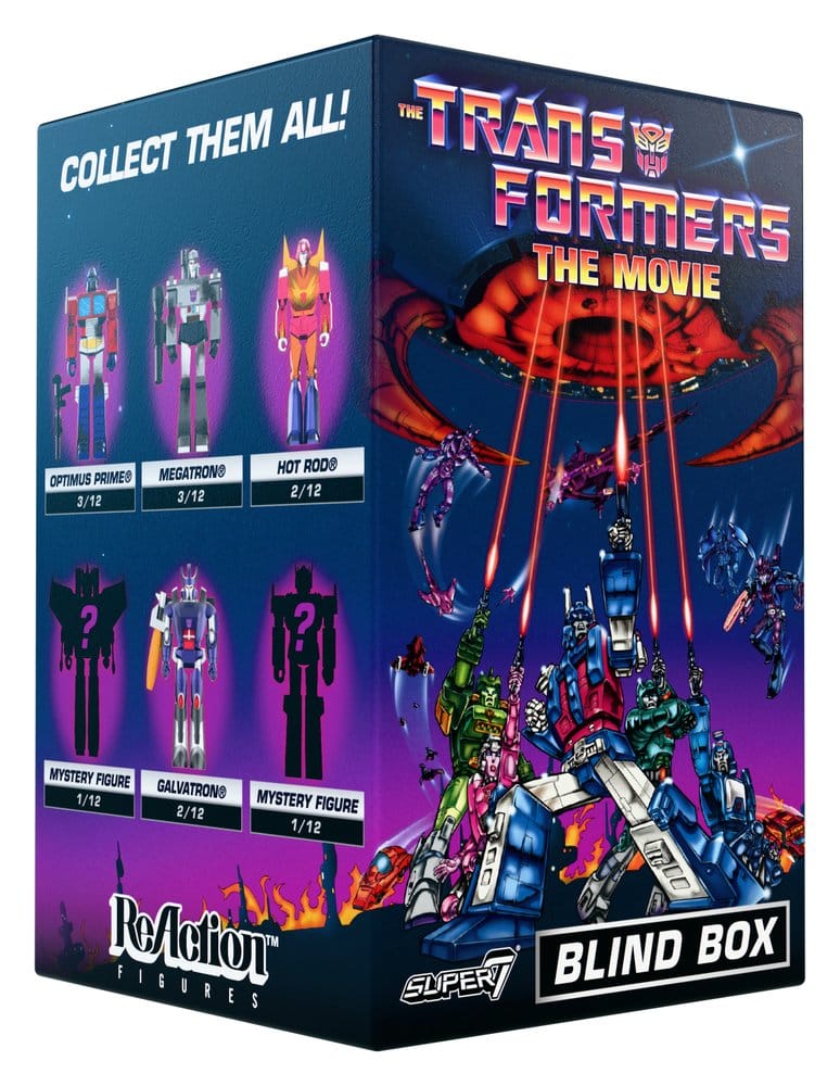 Transformers ReAction Action Figures Wave 05 The Movie Blind Box 10 cm Display (12)