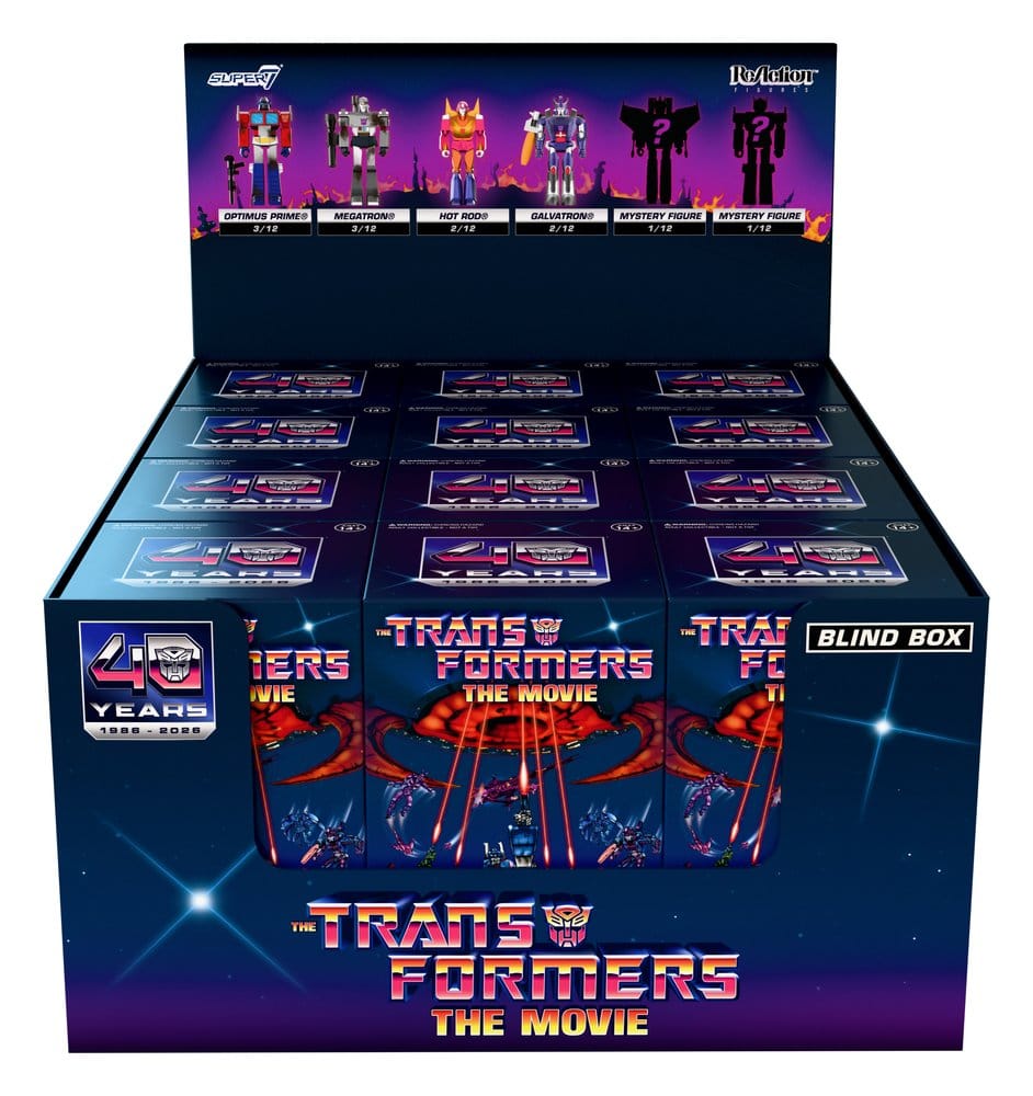 Transformers ReAction Action Figures Wave 06 The Movie Blind Box 10 cm Display (12)