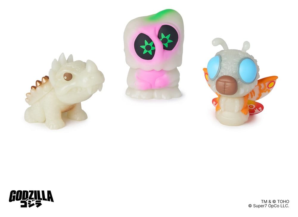 Godzilla Toho Fun! Fun! Mini Figures Wave 01 Blind Box Display (9)