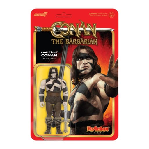 Conan The Barbarian ReAction Wave 02 Conan (War Paint) 10 cm Action Figure