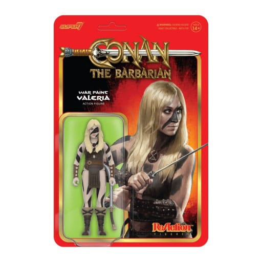 Conan The Barbarian ReAction Wave 02 Valeria (War Paint) 10 cm Action Figure