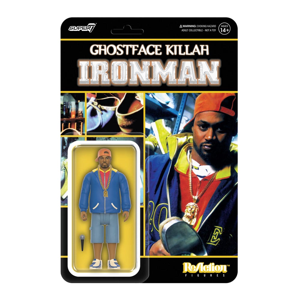 Ghostface Killah Ghostface Killah (Ironman) 10 cm ReAction Action Figure