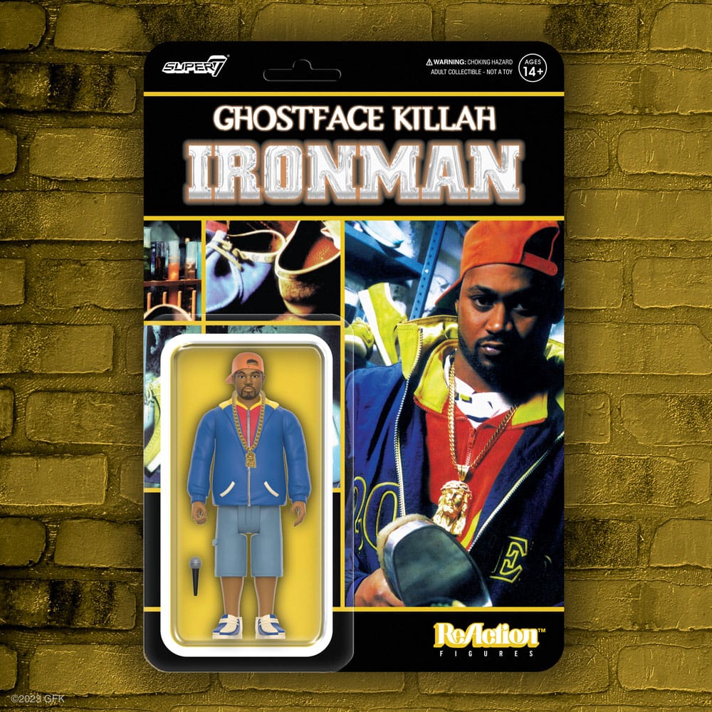 Ghostface Killah Ghostface Killah (Ironman) 10 cm ReAction Action Figure