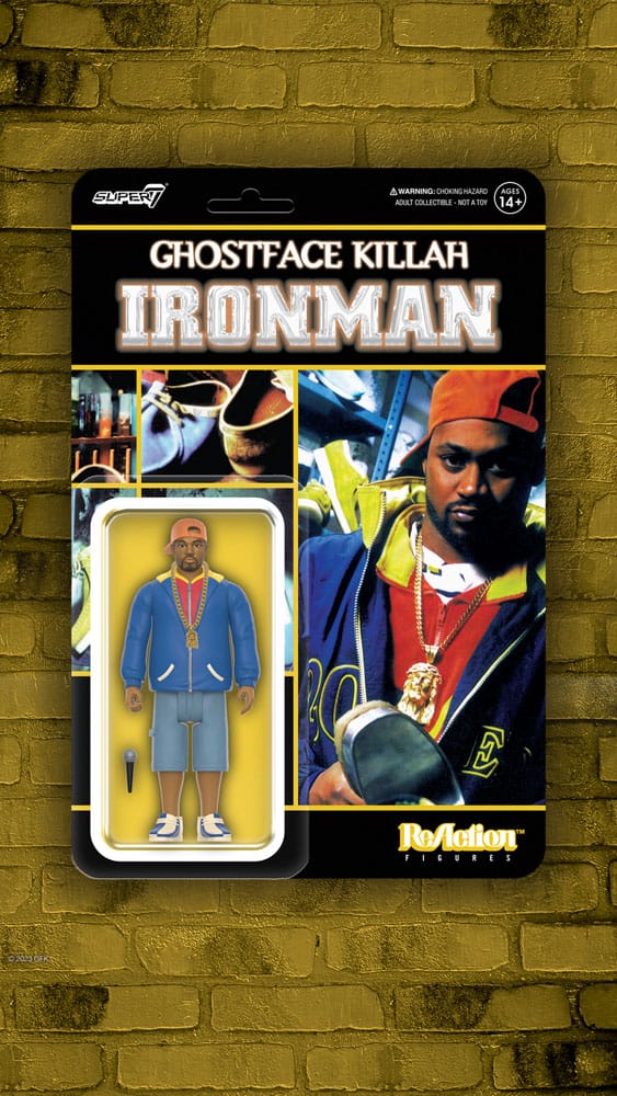 Ghostface Killah Ghostface Killah (Ironman) 10 cm ReAction Action Figure