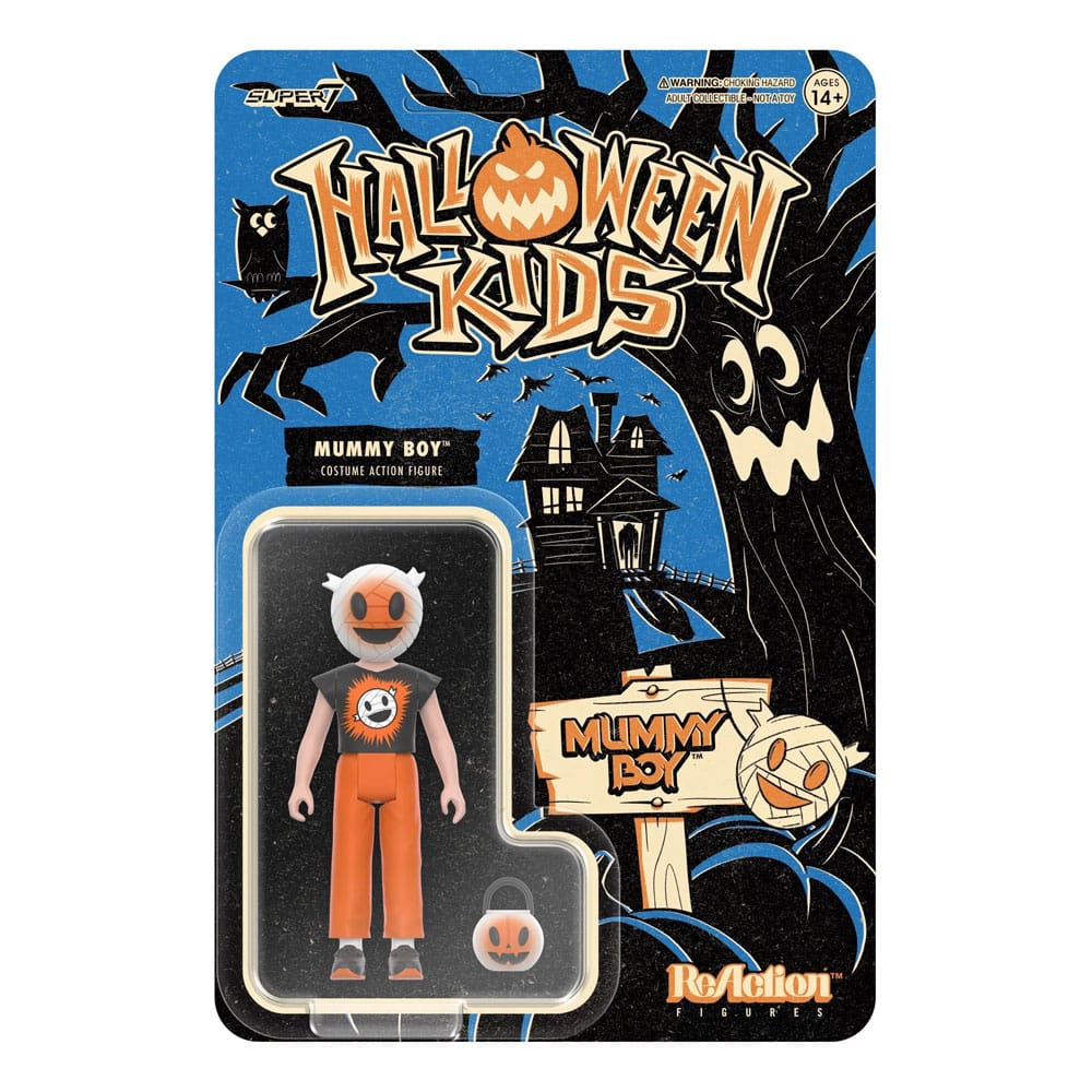 Halloween Kids ReAction Mummy Boy Graphic Tee 10 cm Action Figure