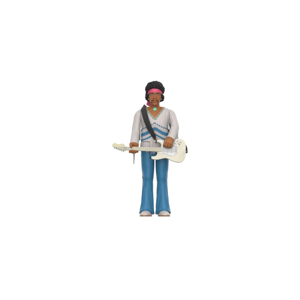 Jimi Hendrix ReAction (Festival) 10 cm Action Figure