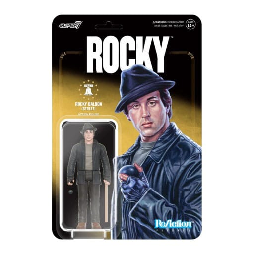 Rocky ReAction Wave 03 Rocky Street (Rocky I) 10 cm Action Figure
