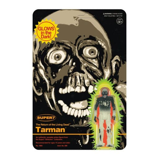 The Return of the Living Dead ReAction Wave 04 Tarman (Monster Glow) 10 cm Action Figure