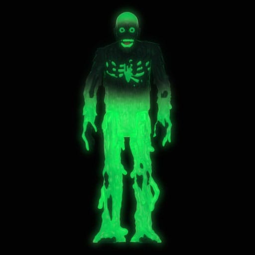 The Return of the Living Dead ReAction Wave 04 Tarman (Monster Glow) 10 cm Action Figure