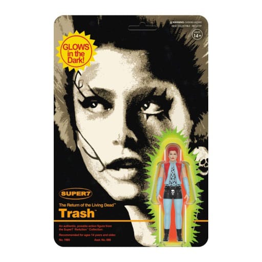 The Return of the Living Dead ReAction Wave 04 Trash (Monster Glow) 10 cm Action Figure