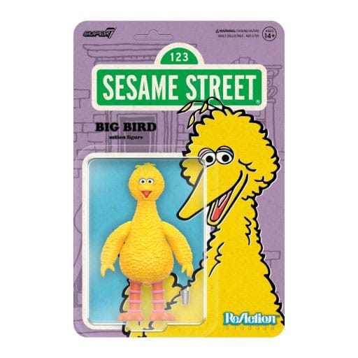 Sesame Street ReAction Wave 03 Big Bird 10 cm Action Figure