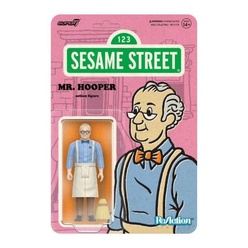 Sesame Street ReAction Wave 03 Mr. Hooper 10 cm Action Figure