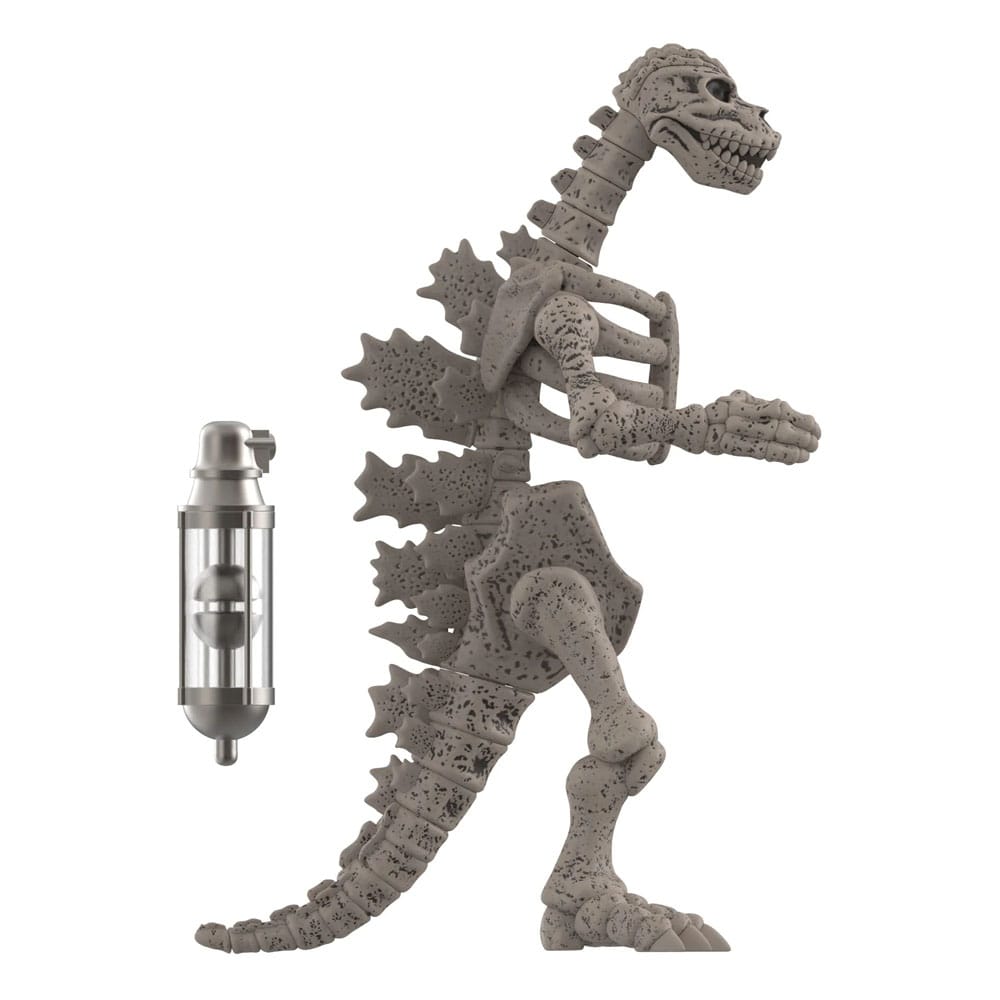 Godzilla Toho ReAction Godzilla Skeleton Grey 10 cm Action Figure
