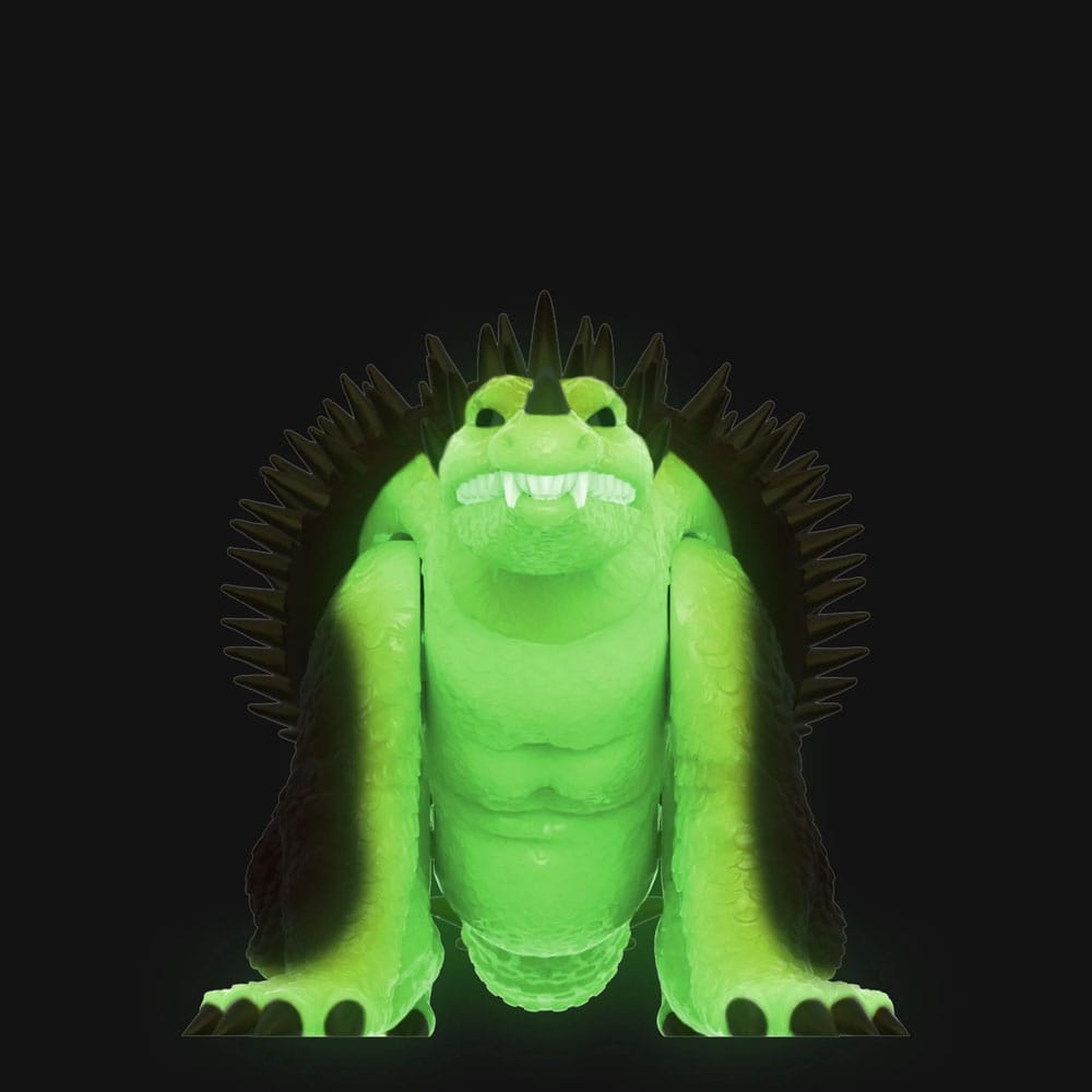 Godzilla 1955 Toho ReAction Anguirus Glow in the Dark 10 cm Action Figure