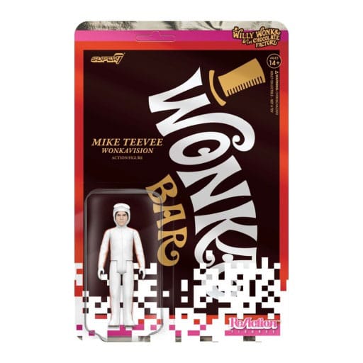 Willy Wonka and the Chocolate Factory (1971) ReAction Wave 03 Mike Teevee (White Suit) 10 cm Action Figure