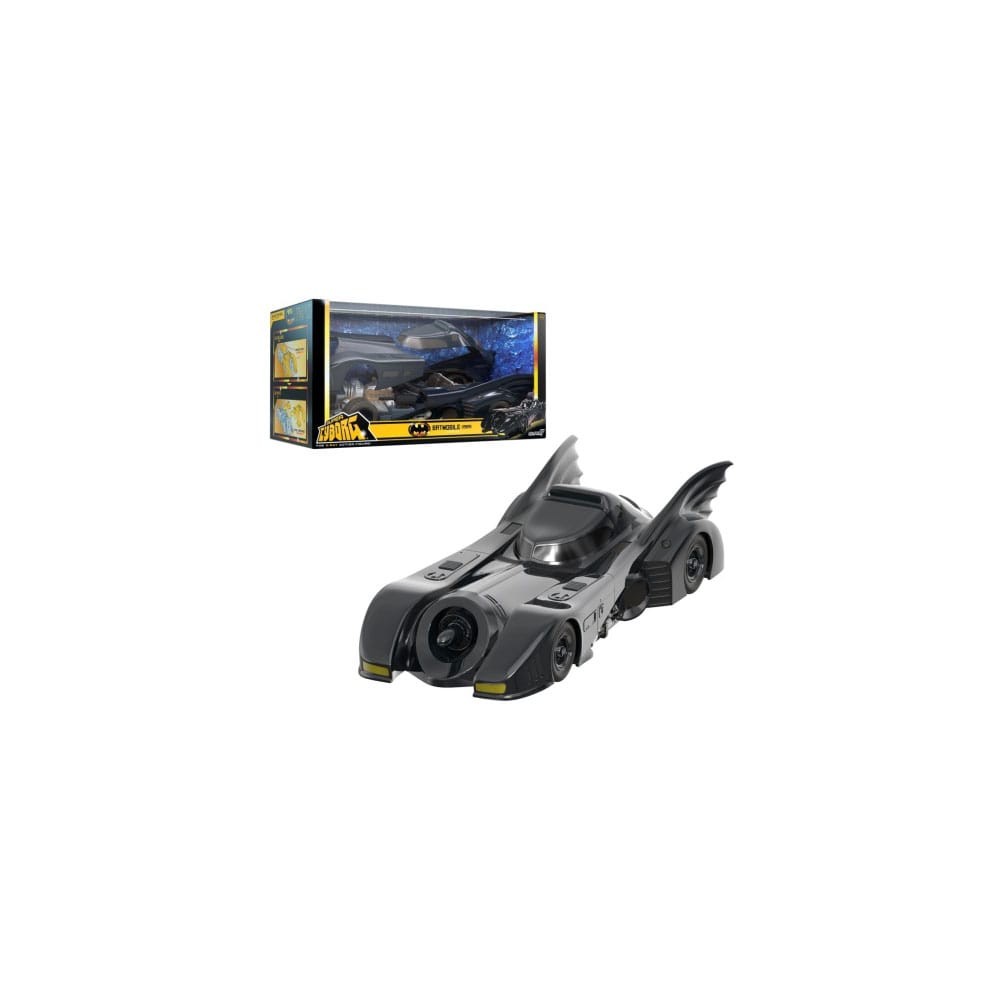 DC Comics Batman 1989 Super Cyborg Batmobile (Full Color) 33 cm Vehicle Action Figure