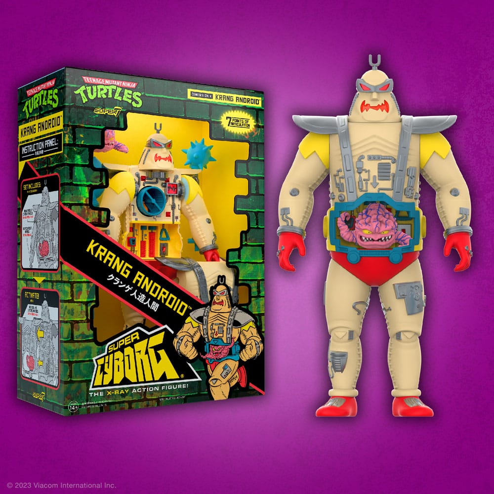 Teenage Mutant Ninja Turtles Krang Android Full Colour 28cm Action Figure