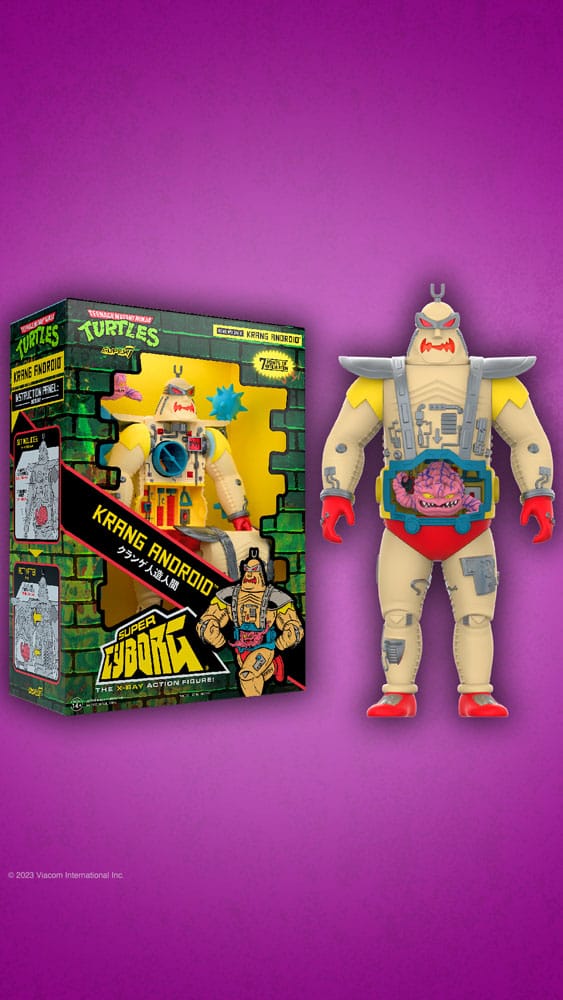 Teenage Mutant Ninja Turtles Krang Android Full Colour 28cm Action Figure