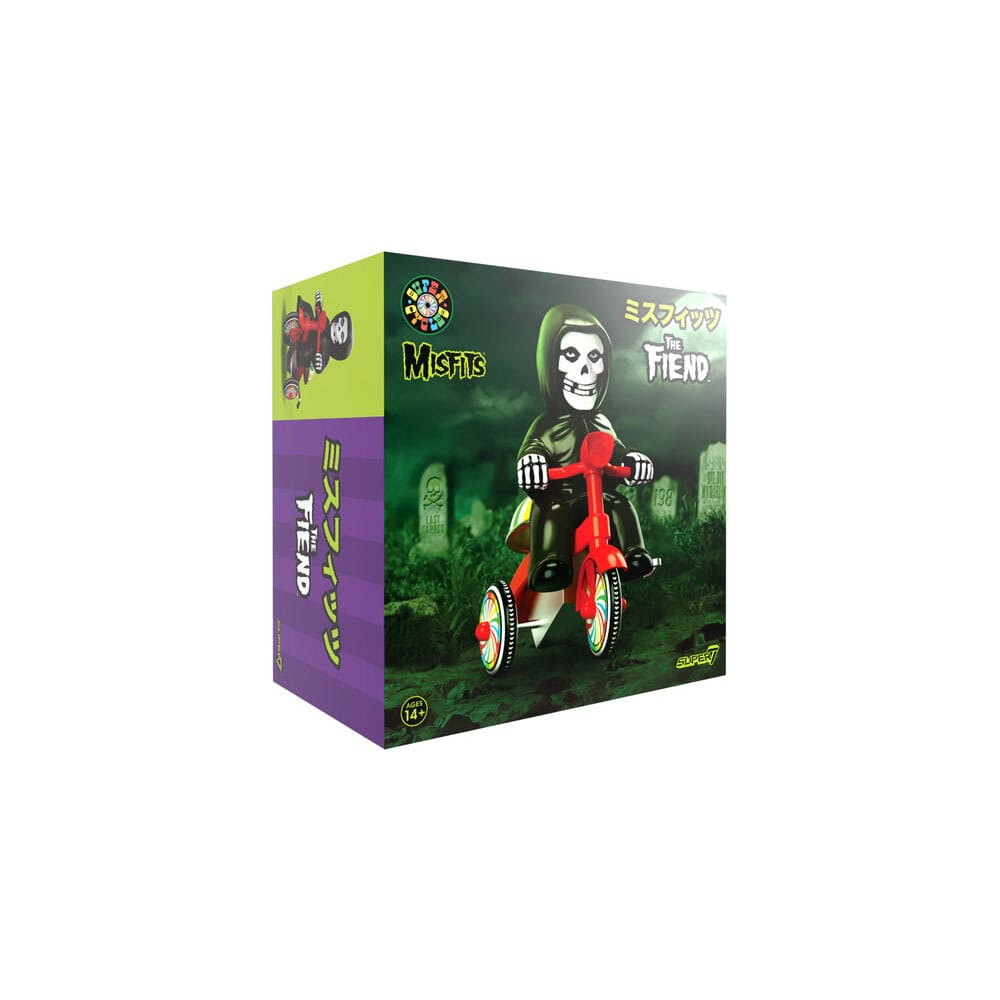 Misfits Super Cycles Mummy Boy (Black with Red Trike) 13 cm Action Figure