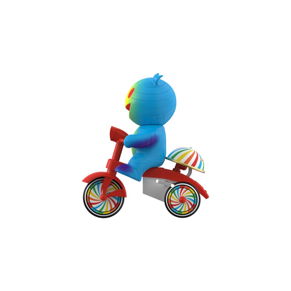 Mummy Boy Super Cycles Mummy Boy (Blue with Red Trike) 13 cm Action Figure