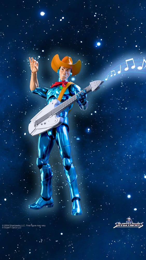 SilverHawks Bluegrass (Toy Version - Vac Metal) 18 cm Ultimates Action Figure