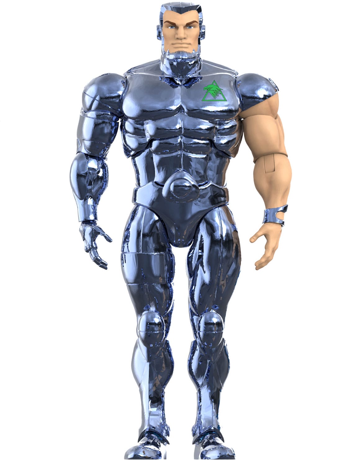 SilverHawks Steelwill (Toy Version Vac Metal) 18 cm Ultimates Action Figure