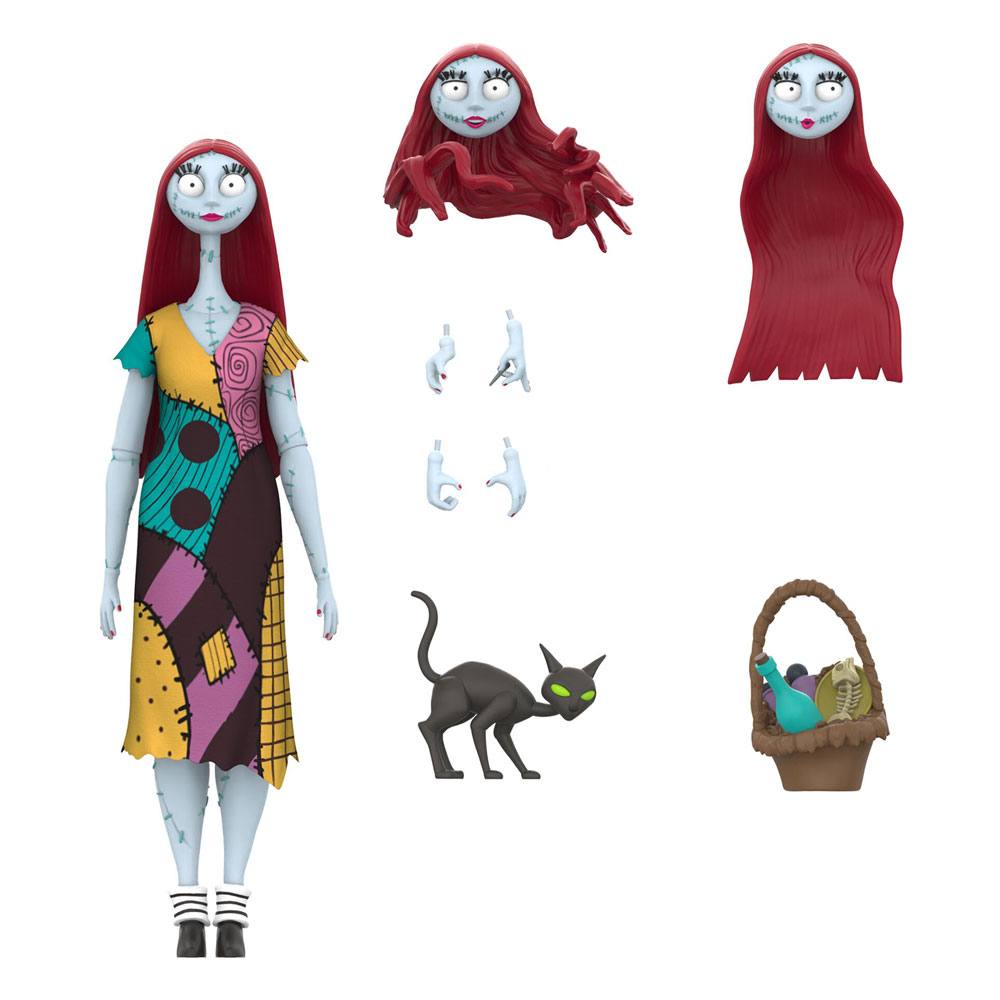 Nightmare Before Christmas Sally 18cm Disney Ultimates Action Figure