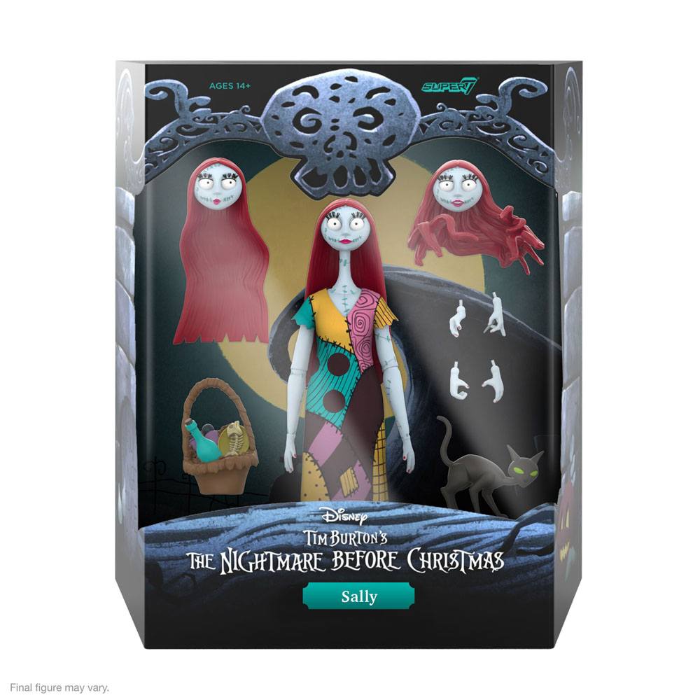 Nightmare Before Christmas Sally 18cm Disney Ultimates Action Figure