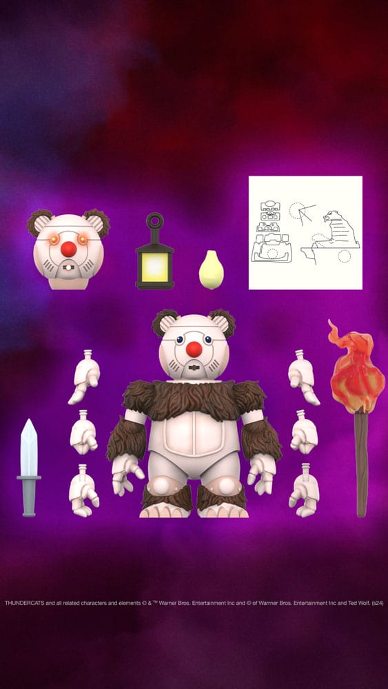 Thundercats Ultimates Ro-Bear Bill 18 cm Action Figure