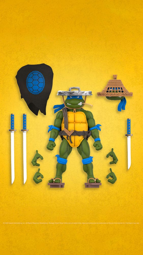 Teenage Mutant Ninja Turtles Ninja Nomad Leonardo 18 cm Ultimates Action Figure