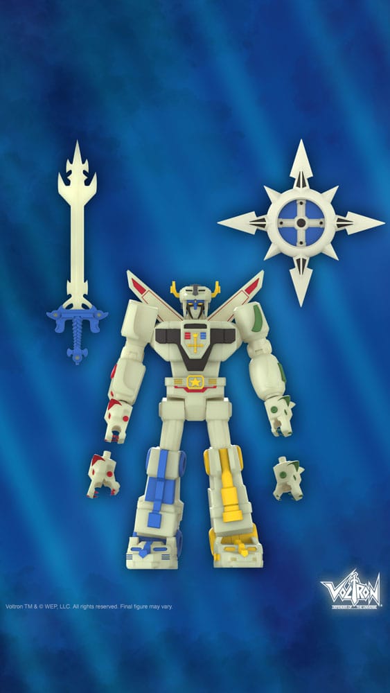 Voltron: Defender of the Universe Ultimates Voltron (Lightning Glow) 18 cm Action Figure