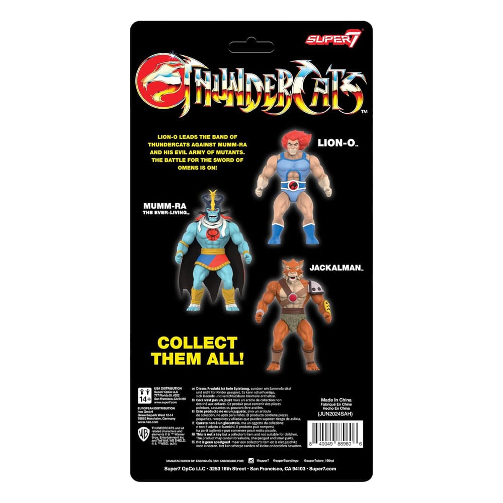 Thundercats Wave 1 Jackalman 14 cm Vintage Collection Action Figure