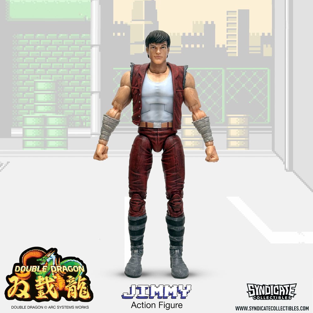 Double Dragon Jimmy 18 cm 1/12 Deluxe Action Figure