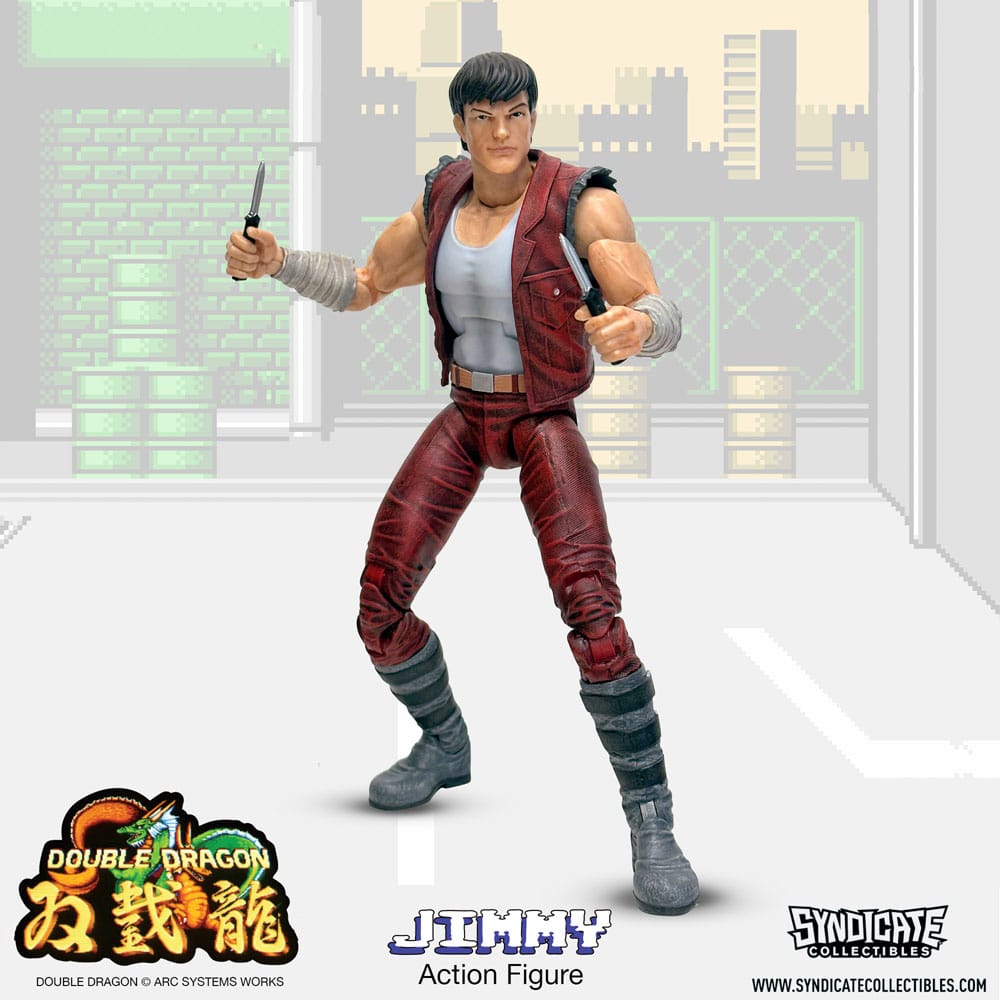 Double Dragon Jimmy 18 cm 1/12 Deluxe Action Figure