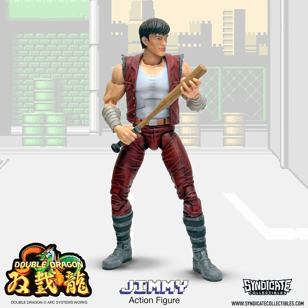 Double Dragon Jimmy 18 cm 1/12 Deluxe Action Figure