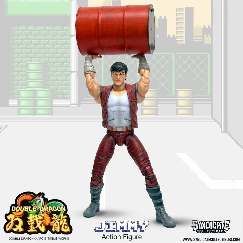 Double Dragon Jimmy 18 cm 1/12 Deluxe Action Figure