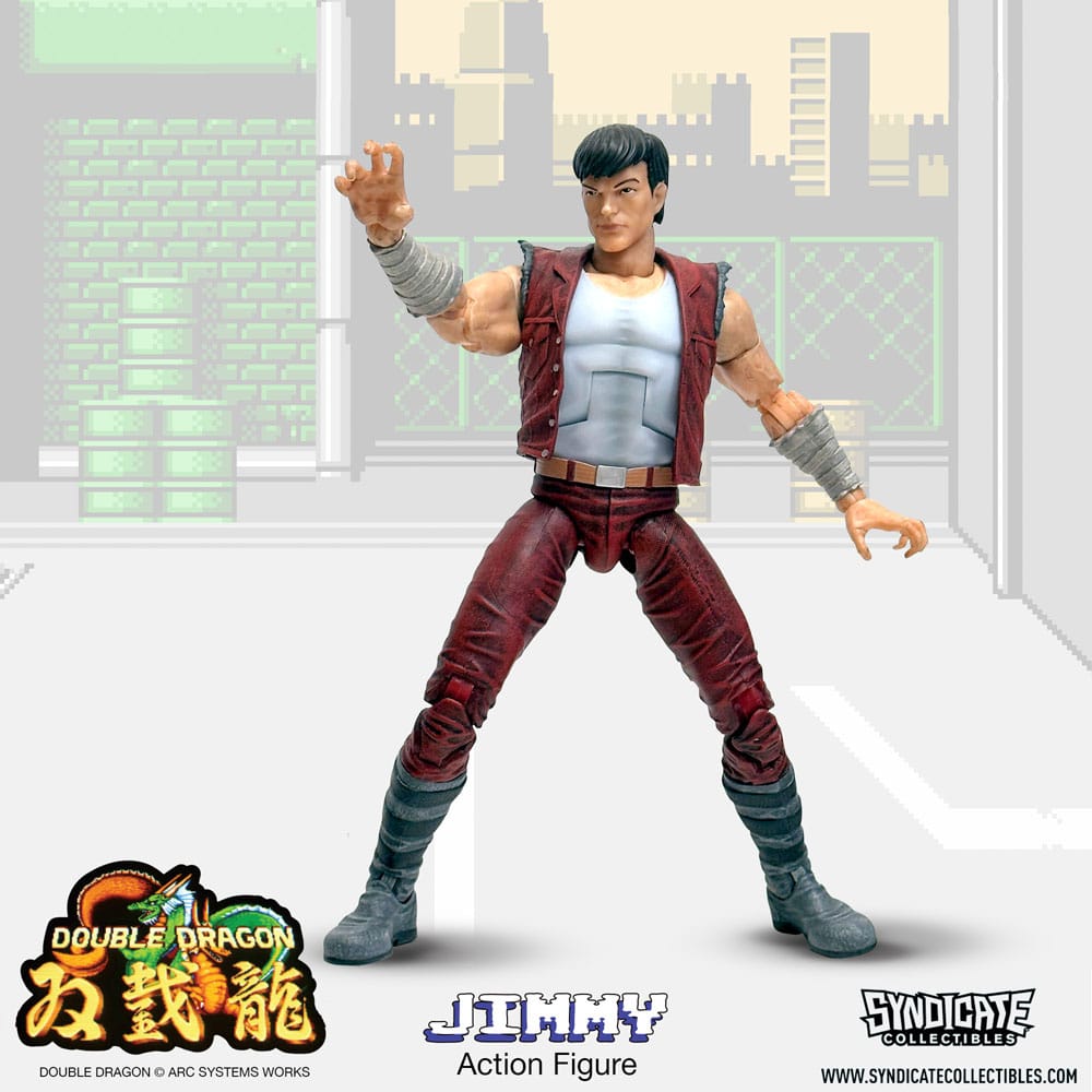 Double Dragon Jimmy 18 cm 1/12 Deluxe Action Figure