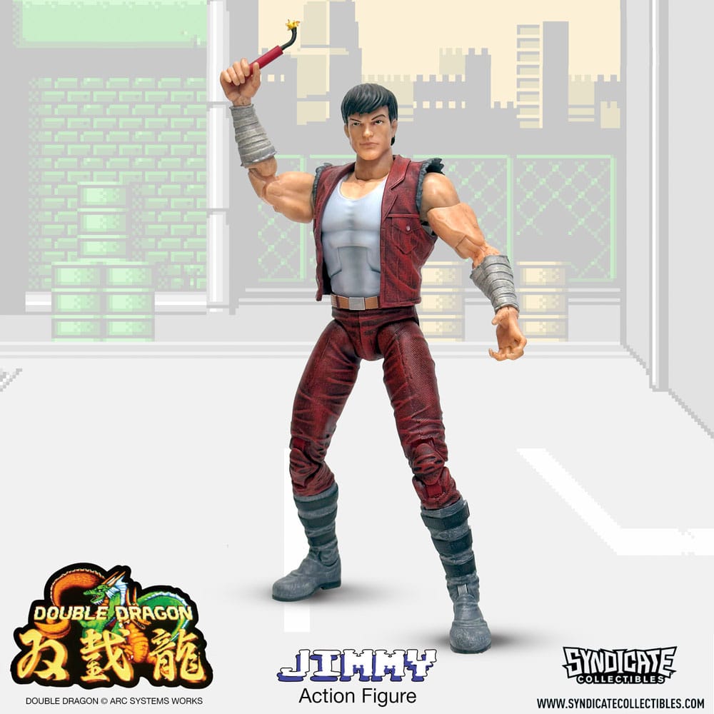 Double Dragon Jimmy 18 cm 1/12 Deluxe Action Figure