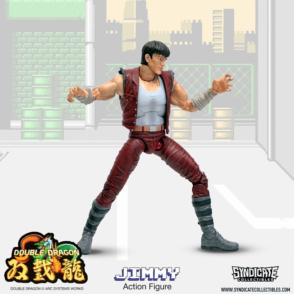 Double Dragon Jimmy 18 cm 1/12 Deluxe Action Figure