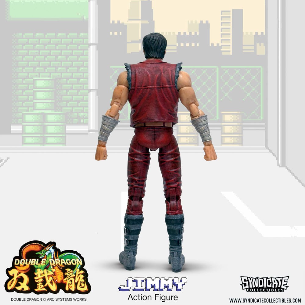 Double Dragon Jimmy 18 cm 1/12 Deluxe Action Figure