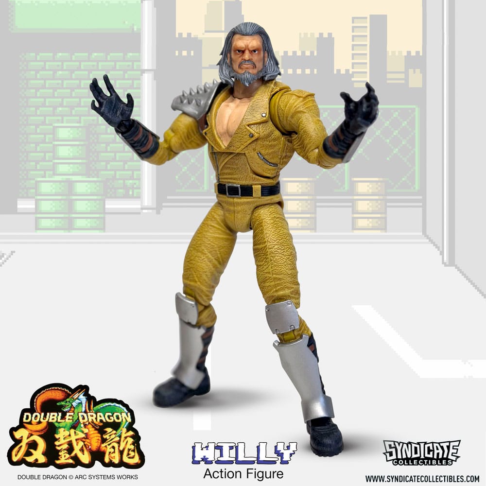 Double Dragon Willy 18 cm 1/12 Deluxe Action Figure