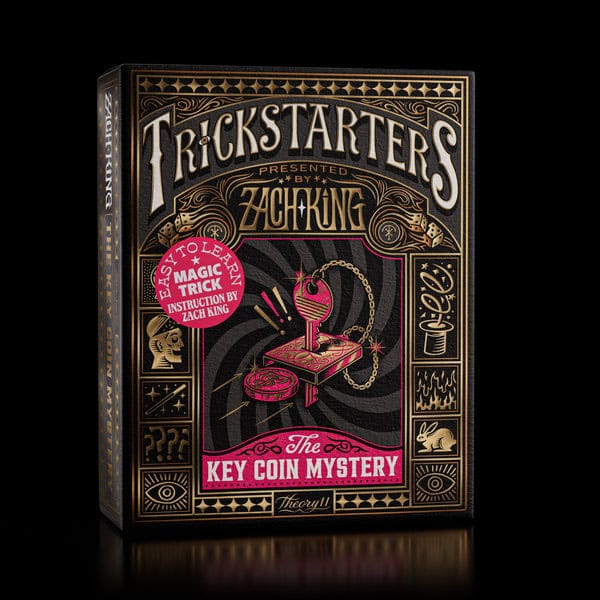 Trickstarters by Zach King Magic Trick Box The Key Coin Mystery