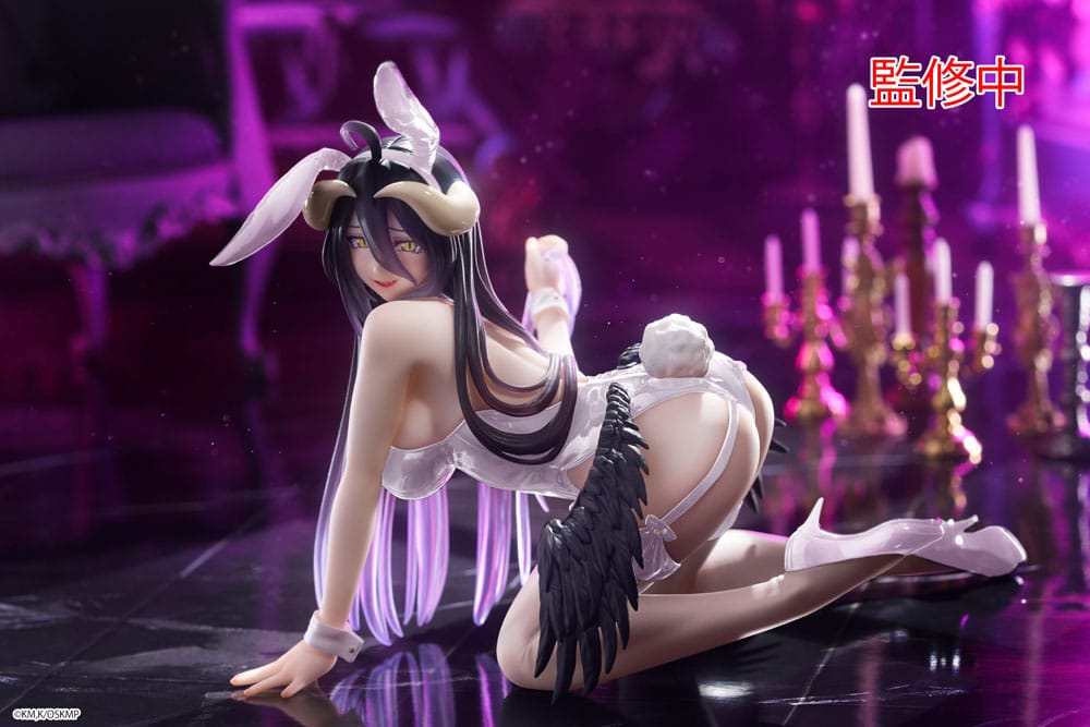 Overlord Albedo (Bunny Ver.) Desktop Cute PVC Statue 13cm