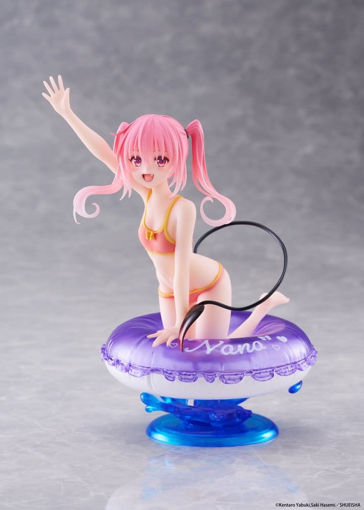 To Love-Ru Darkness Aqua Float Girls PVC Figure Nana 10 cm