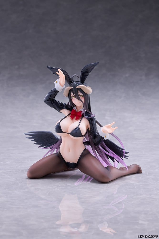 Overlord Moflock PVC Figure Albedo (Reverse Bunny Suit Ver.) 13 cm