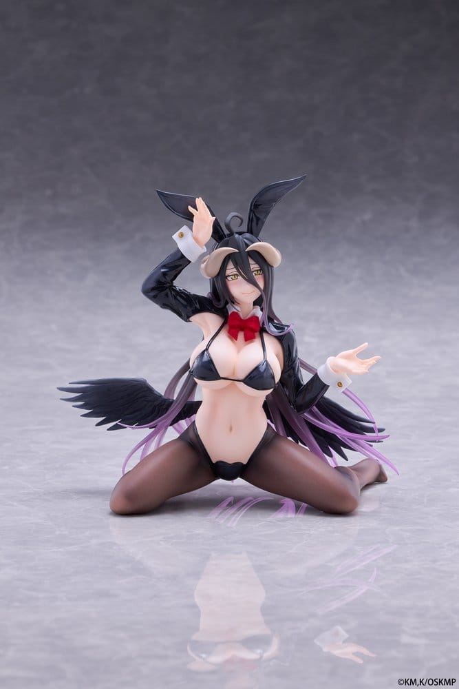 Overlord Moflock PVC Figure Albedo (Reverse Bunny Suit Ver.) 13 cm