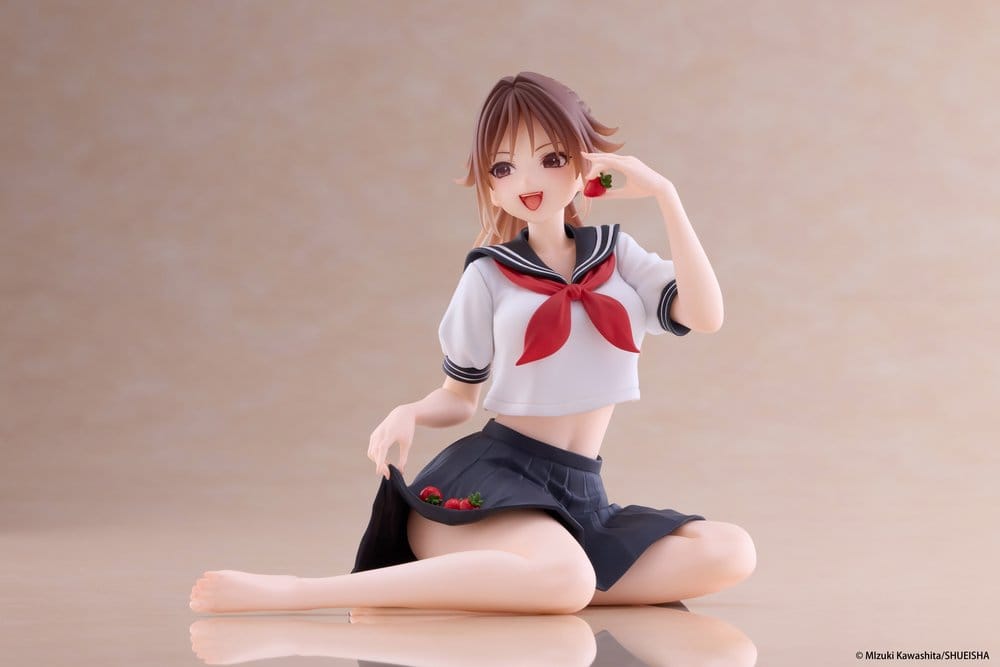 Strawberry 100% Desktop Cute PVC Figure Satsuki Kitaoji (School uniform Ver.) 18 cm