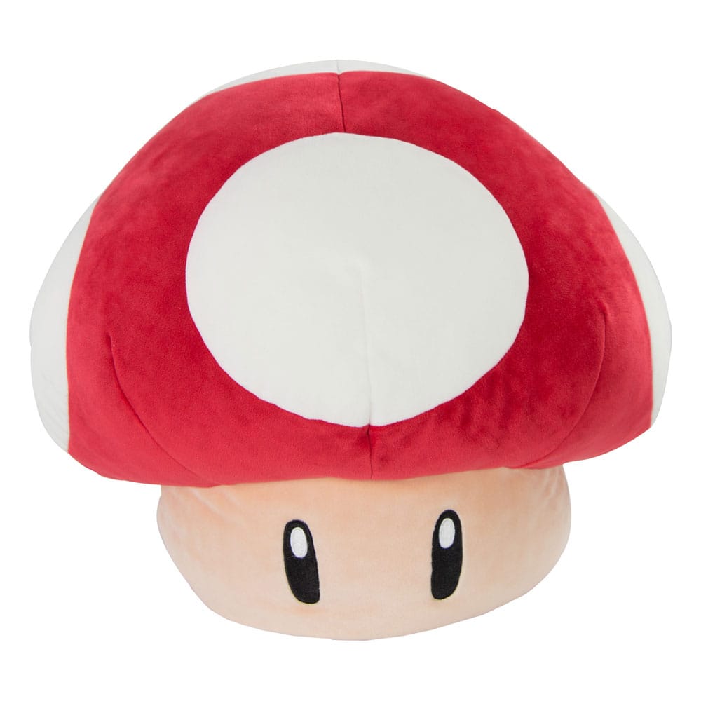 Super Mario Mocchi-Mocchi Mega Super Mushroom Red 36 cm Plush Figure