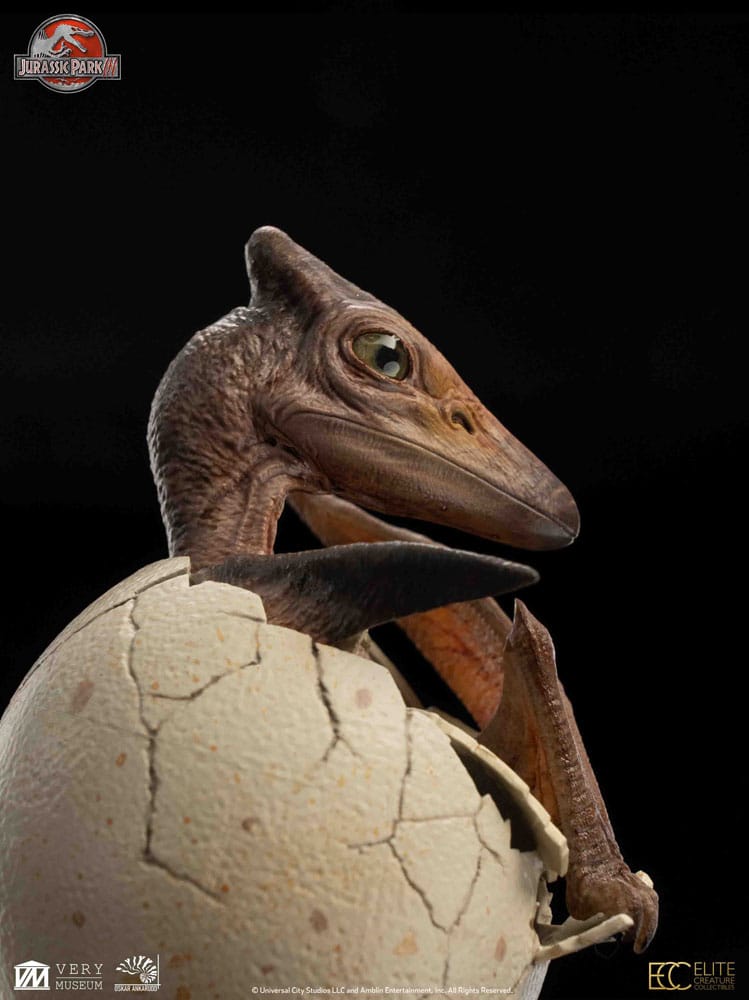 Jurassic Park ECC Elite Creature Line Pterosaur Hatching 16 cm 1/2 Statue